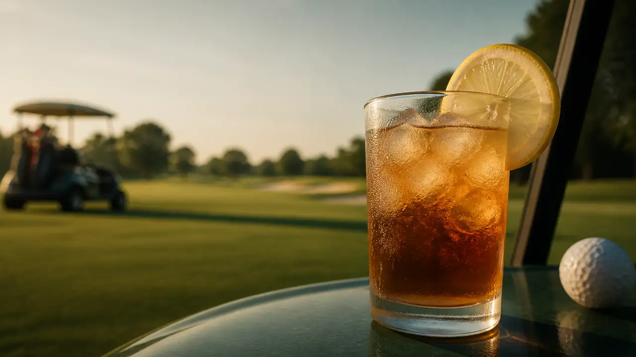 An Arnold Palmer and a pace-of-play argument: where golf’s drinks belong cover